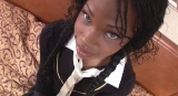 naughty black schoolgirl ready to fuck